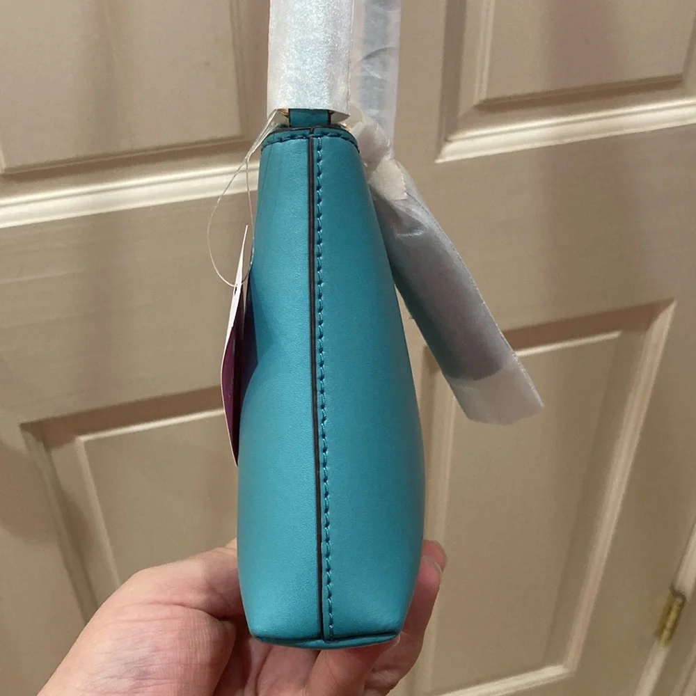 NWT Kate Spade Amy Ivy Street Tassel Stone Blue Crossbody Purse Bag - Picture 10 of 15